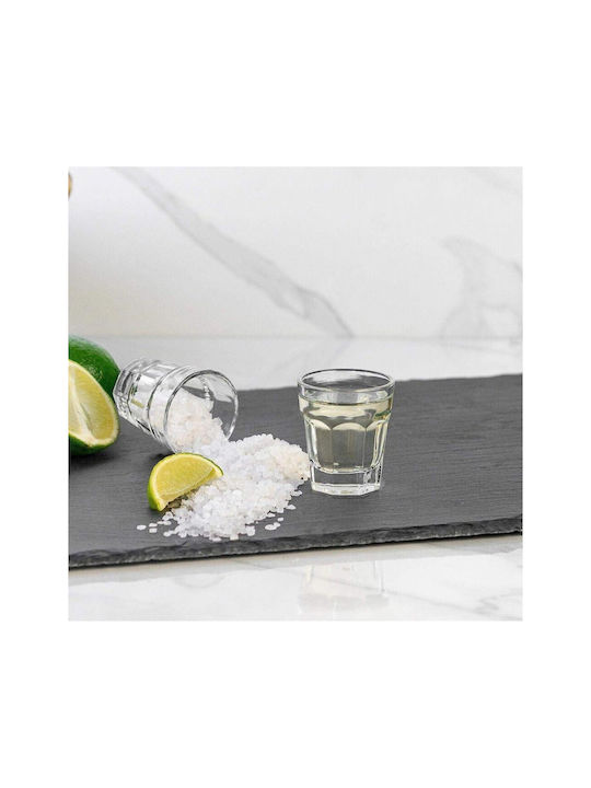 Gurallar Σφηνοπότηρα από Γυαλί 45ml 6τμχ