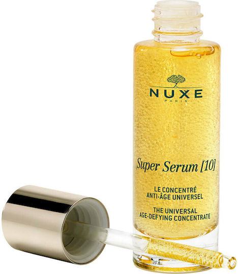 Nuxe Super 10 Moisturizing & Anti-aging Serum Face with Niacinamide & Hyaluronic Acid for Firming & Dark Spots 30ml