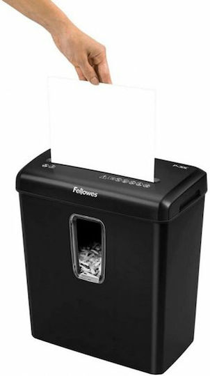 Fellowes Cross Cut 6-Sheet Paper Shredder