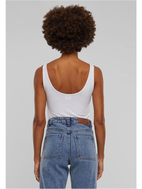 Frauen Bodysuit White