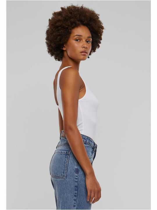 Frauen Bodysuit White