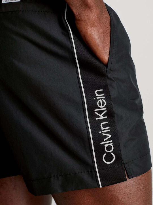 Men's Swimwear Shorts Black Striped