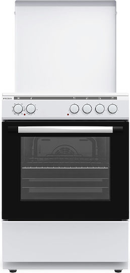 Robin Κουζίνα 65lt με Εμαγιέ Εστίες Π60εκ. Inox