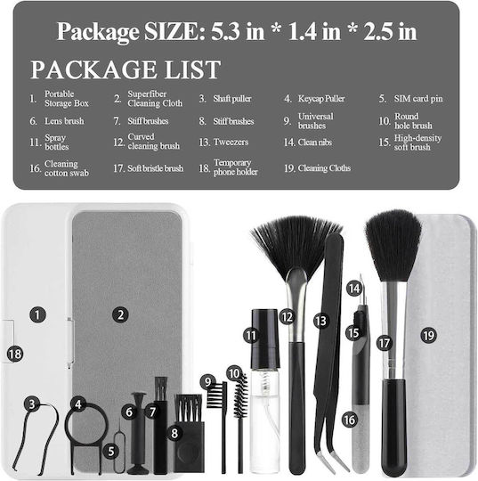 Crysfiy Q10 Kit Keyboard Cleaner 1pcs