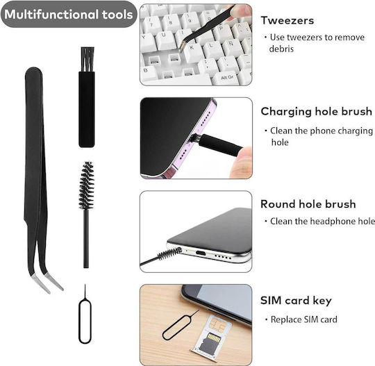 Crysfiy Q10 Kit Keyboard Cleaner 1pcs