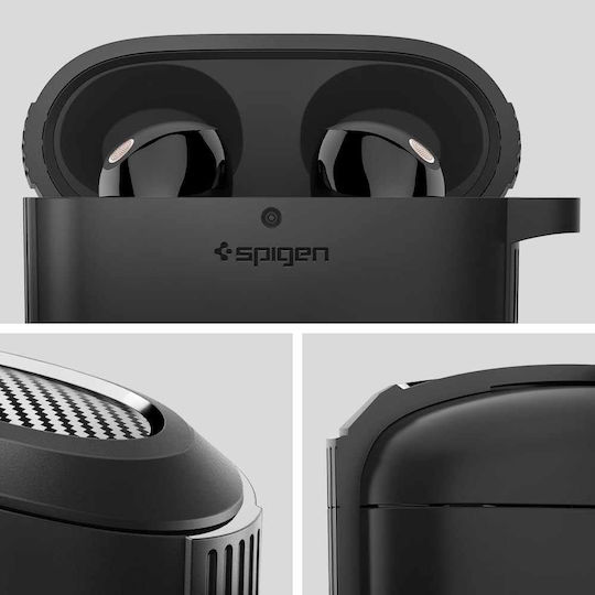 Spigen Ultra Rugged Armor Θήκη Σιλικόνης σε Μαύρο χρώμα για Sony WF-1000XM5