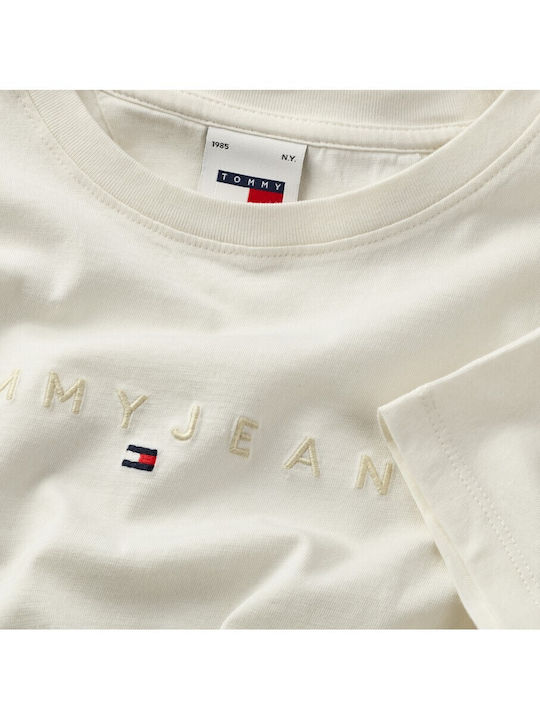 Tommy Hilfiger Femeie Tricou Ecru