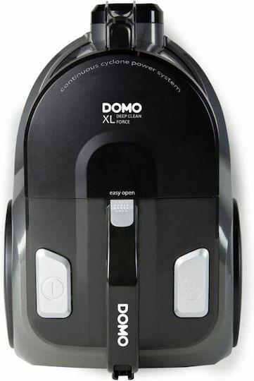Domo DO7295S Staubsauger 850W Beutellos 2.5Es Schwarz