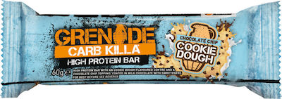 Grenade Carb Killa High Μπάρα με 20gr Πρωτεΐνης & Γεύση Chocolate Chip Cookie Dough 60gr