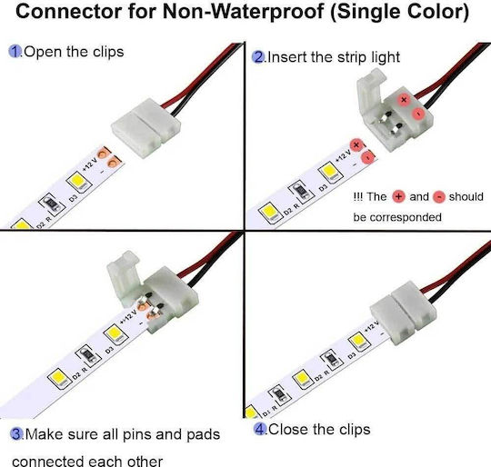 Gtiwung T585 Pachet Unghiular Conector pentru benzi LED 34buc 1000-41490063