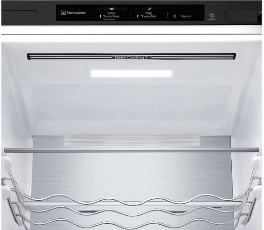 LG Fridge-Freezer 387lt Total NoFrost H203xW59.5xD67.5cm Black GBV7280AEV
