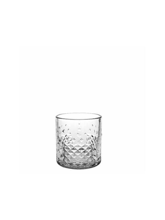 Cok Spain Ambar Set of Glasses Whiskey made of Glass 390ml 6pcs