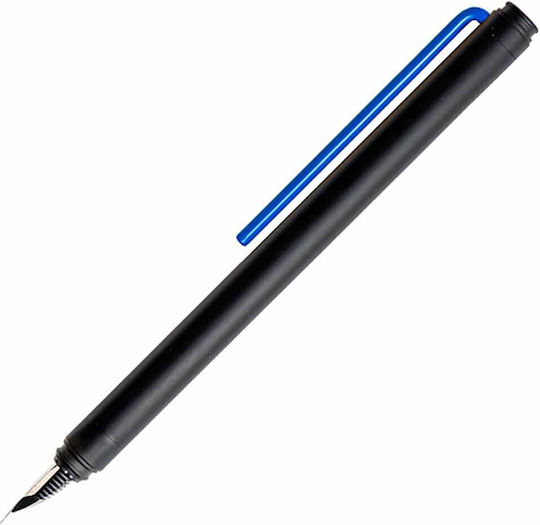 Pininfarina Segno Πένα Γραφής Medium Μπλε από Αλουμίνιο με Μπλε Μελάνι