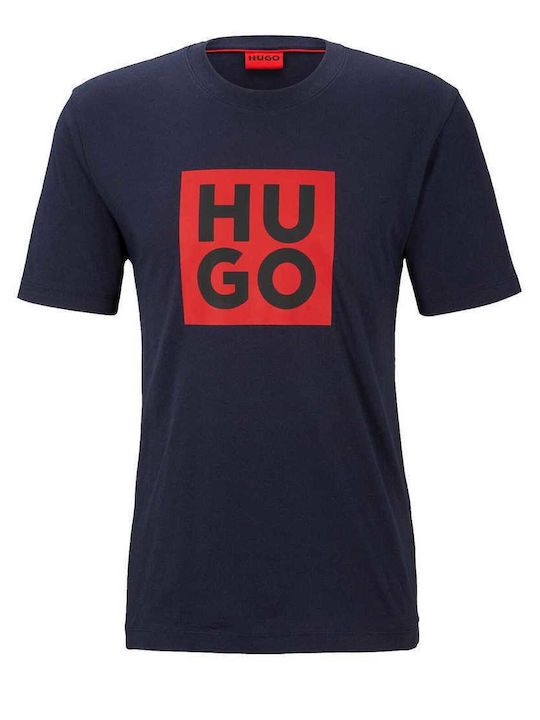 Hugo Boss Men's Short Sleeve T-shirt Blue