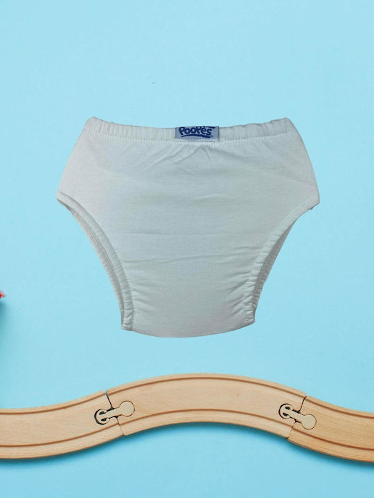Poopes Scutec pentru copii Alb