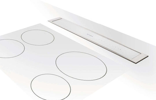 Faber FABULA EVO+WH A90 Μηχανισμός Απορρόφησης 90cm Λευκός