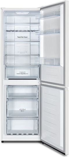 Hisense Combină frigorifică 304lt Total NoFrost Î186xL59.5xA59cm. Alb RB395N4BWE