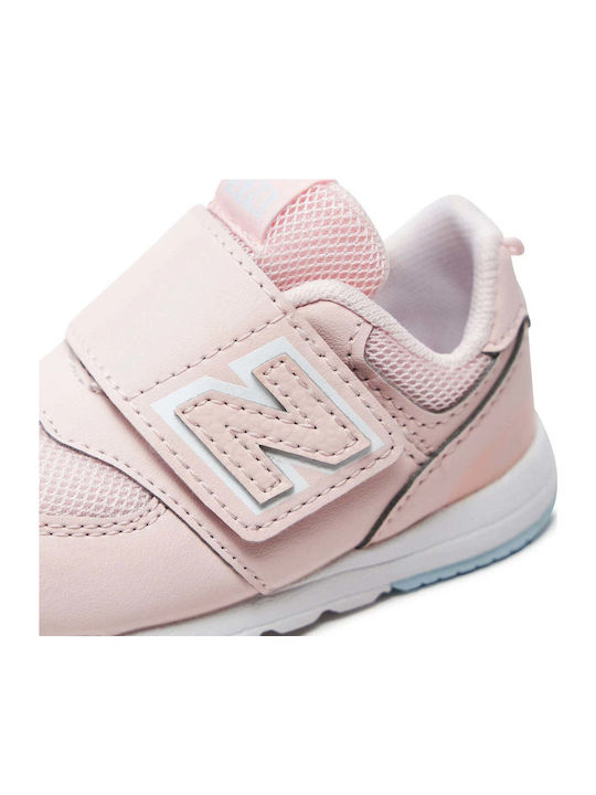574 Classic Παιδικά Sneakers με Σκρατς Ροζ