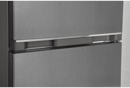 Sharp Combină frigorifică 331lt NoFrost Î186xL59.5xA65cm. Inox SJ-NBA21DMDIE