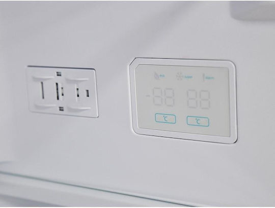 Sharp Combină frigorifică 331lt NoFrost Î186xL59.5xA65cm. Inox SJ-NBA21DMDIE