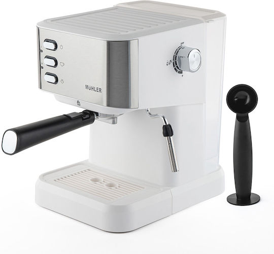 Muhler Mașină de Espresso 1050W Presiune 20bar Argintie MCM-1588