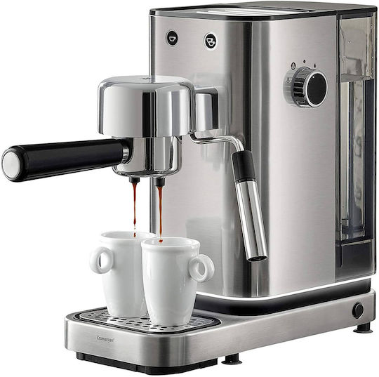 Lumero Espresso Machine 1400W 15-Bar Pressure Silver 04.1236.0011