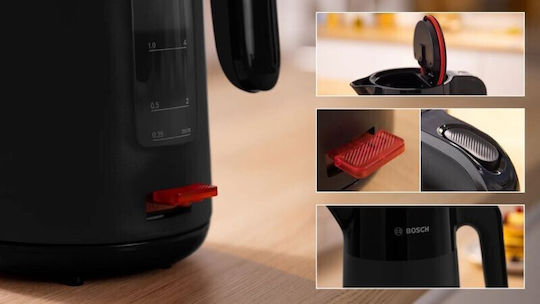 Bosch Mymoment Електрическа Кана 1.7l 2400W Черна