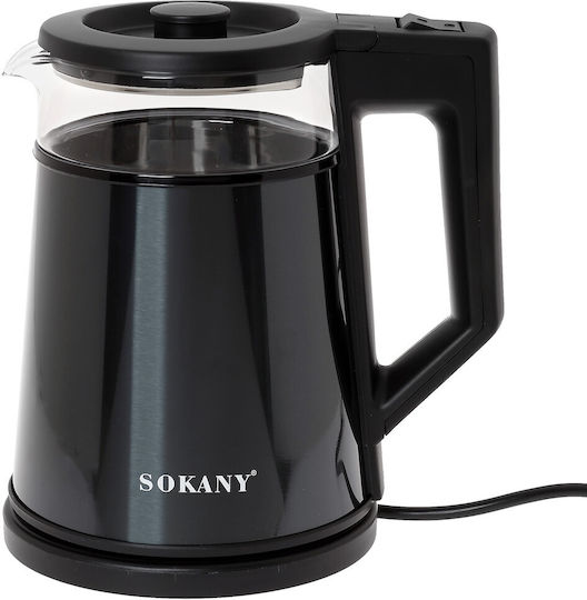 Sokany Kettle 1.7lt 2000W Green