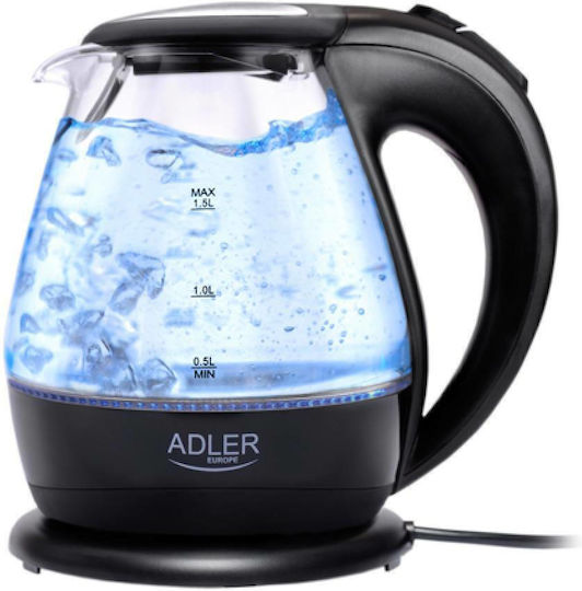 Adler Kettle 1.5lt 2000W Gray