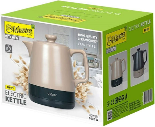 Maestro MR071 Reisekessel 1Es 1200W Beige
