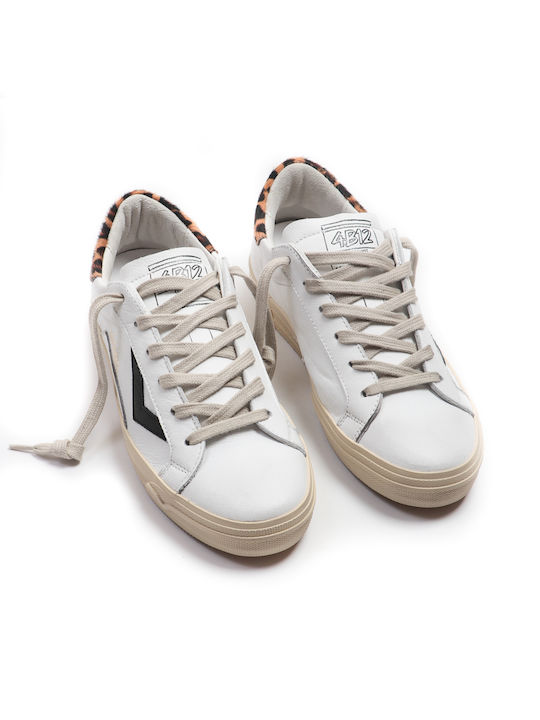 4B12 Sneakers White