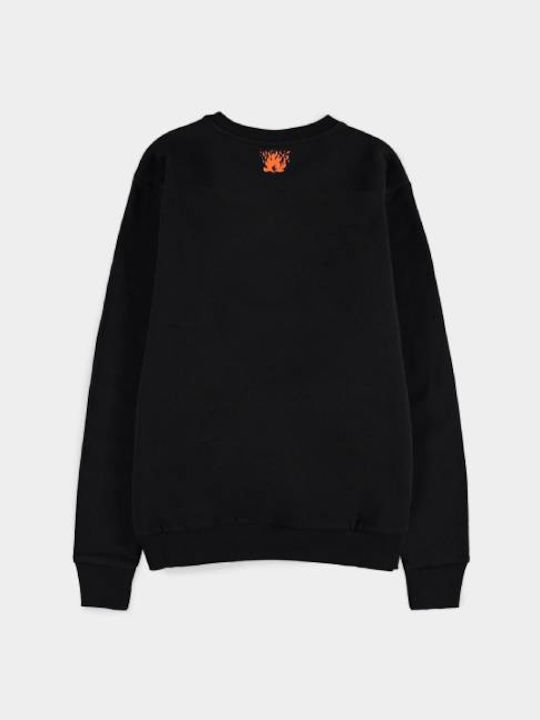 Difuzed Kids Sweatshirt with Hood Black