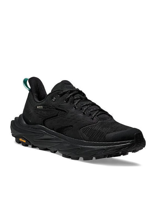 HOKA Anacapa 2 Frauen Wanderschuhe Wasserdicht mit Gore-Tex-Membran Schwarz
