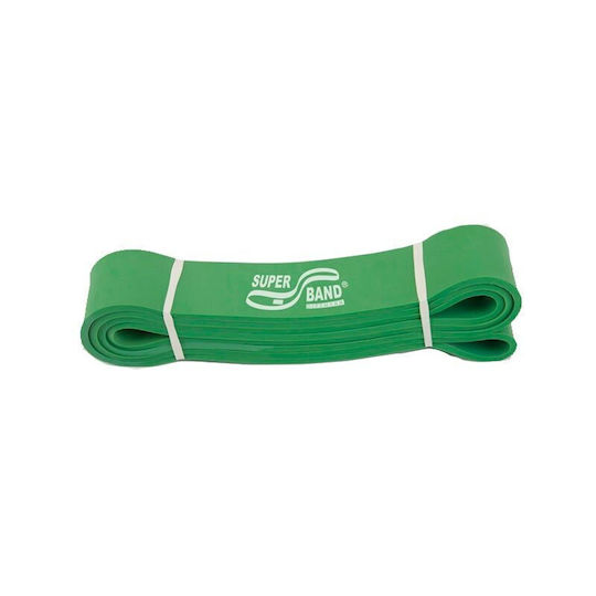 Body Concept GM Jumbo Superband Λάστιχο Γυμναστικής Loop Σκληρό Πράσινο 1.04m