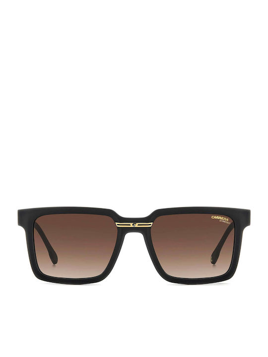 Carrera Men's Sunglasses With Black Horn-Rimmed Frame And Grey Gradient Lens 02/S 003/86