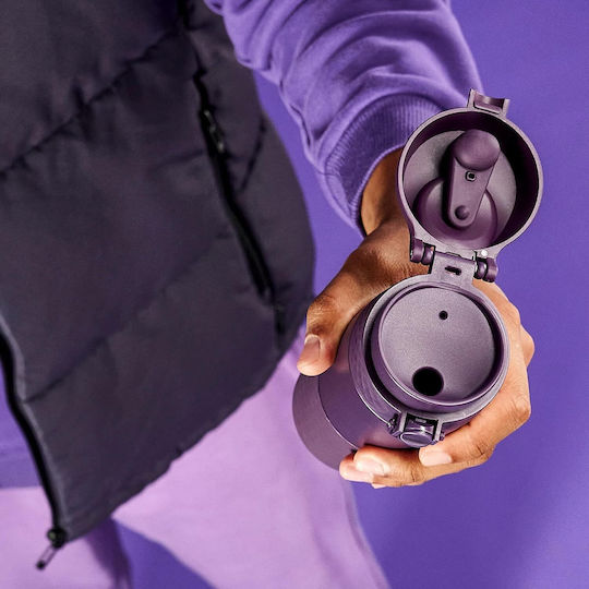 Ion8 Sticlă Termos Oțel Inoxidabil Fără BPA 360ml Mov