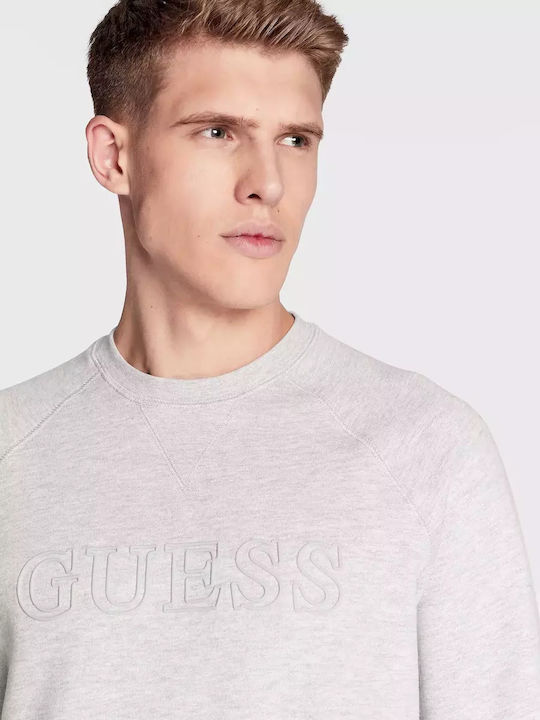 Guess Men's Sweatshirt Jacket Gray