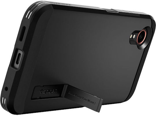 Spigen Tough Back Cover Plastic 2mm Negru (Samsung Galaxy Xcover 7)