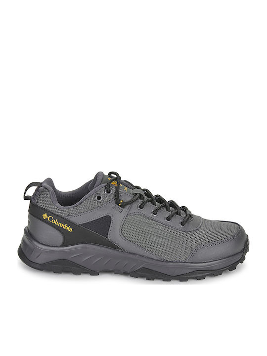 Columbia Trailstorm Ascend Ανδρικά Ορειβατικά Παπούτσια Αδιάβροχα Μαύρα
