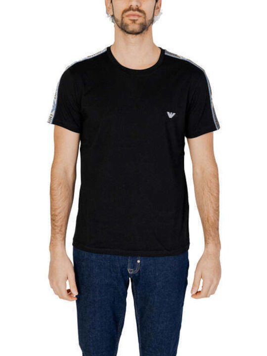 Emporio Armani Men's Short Sleeve T-shirt Black