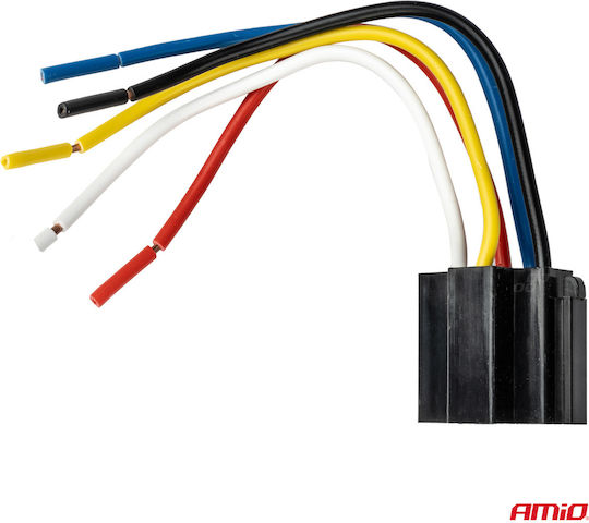 AMiO Car Relay 5 pin 12V 40Ah