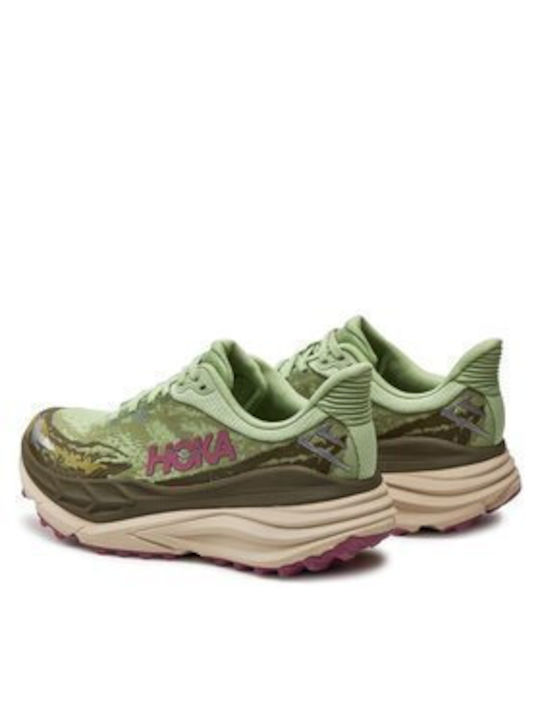 Hoka Stinson 7 Sport Shoes Trail Running Green