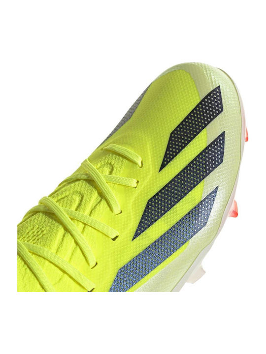 X Crazyfast Elite Kids Molded Soccer Shoes Team Solar Yellow 2 / Core Black / Cloud White