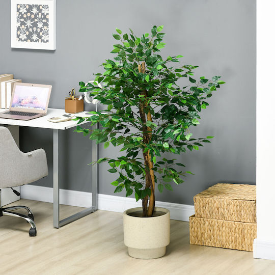Plantă Artificială în Ghiveci Green 150cm HomCom