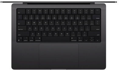 Apple MacBook Pro 14" (2023) 14.2" Retina Display 120Hz (M3-Pro 11-Core/18GB/512GB SSD) 96W USB-C charger Space Black (GR Keyboard)