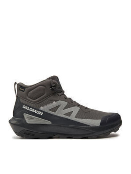 Salomon Elixir Men's Hiking Waterproof Boots With Gore-Tex Membrane Gray