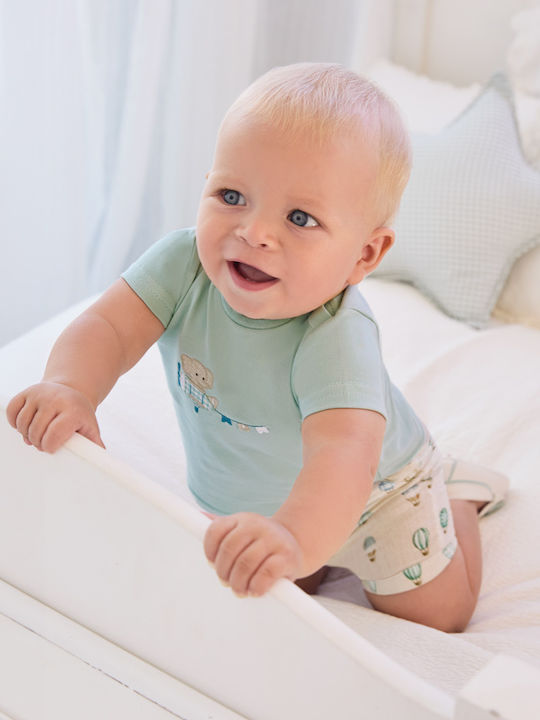 Kids' Set with Shorts Summer 2pcs Petrol (Item J062)