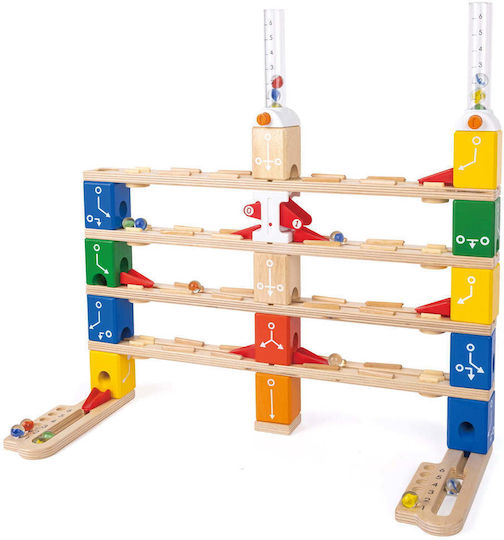 Hape Παιχνίδι Κατασκευών Ξύλινo Quadrilla