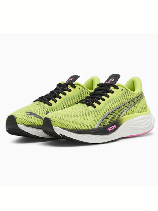 Puma Velocity Nitro 3 Женски Спортни обувки Работещ Жълт