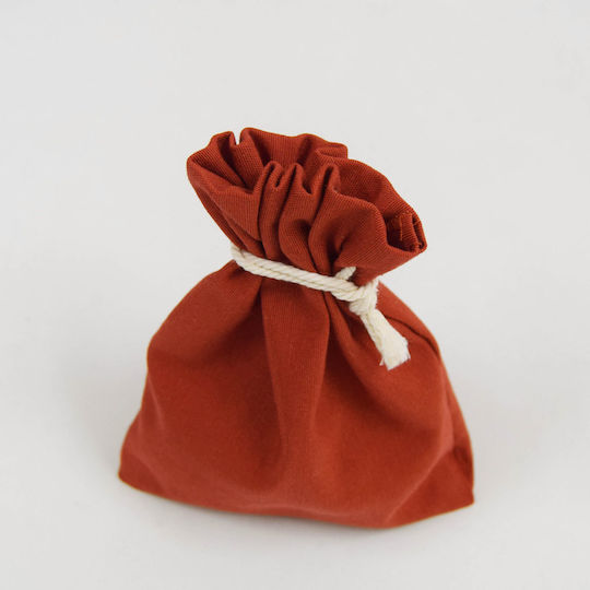 Decocraft Basic Fabric Pouch for Gift Orange 14x18cm 12 Pieces